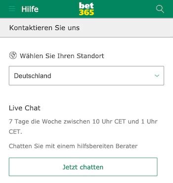 bet365 chat line